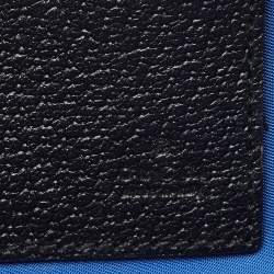 Gucci Blue/Black GG Nylon and Leather Off The Grid Clutch