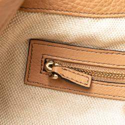 Gucci Beige Medium Leather Soho Chain Tote