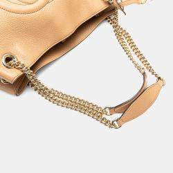 Gucci Beige Medium Leather Soho Chain Tote