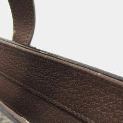 Pre Owned Gucci Brown Canvas GG Supreme Tote Bag