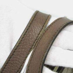 Pre Owned Gucci Brown Canvas GG Supreme Tote Bag