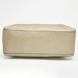 مملوكة مسبقًا حقيبة كتف غوتشي سلسلة جلد ذهب شاحب متوسطة