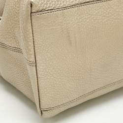 مملوكة مسبقًا حقيبة كتف غوتشي سلسل ة جلد ذهب شاحب متوسطة