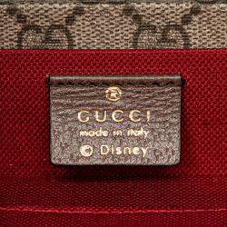 Gucci Beige/Brown Disney GG Supreme Donald Duck Savoy Vanity Case