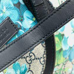 Gucci Beige GG Supreme Blooms Satchel