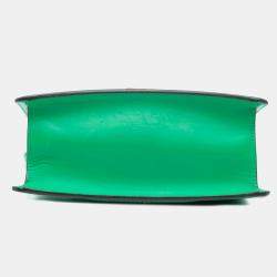 Gucci Green Mini Leather Sylvie Satchel
