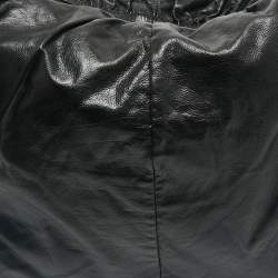 Gucci Black Soft Leather Galaxy Hobo