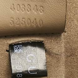 Gucci Beige GG Supreme Canvas and Suede Medium Dionysus Shoulder Bag
