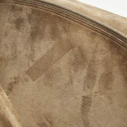 Gucci Beige GG Supreme Canvas and Suede Medium Dionysus Shoulder Bag