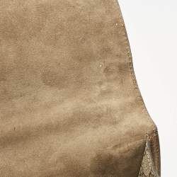 Gucci Beige GG Supreme Canvas and Suede Medium Dionysus Shoulder Bag