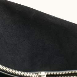 Gucci Black/Beige GG Supreme Canvas and Suede Medium Dionysus Shoulder Bag