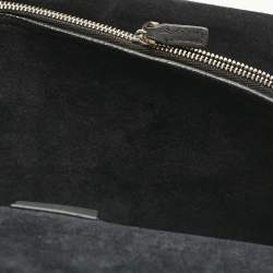 Gucci Black/Beige GG Supreme Canvas and Suede Medium Dionysus Shoulder Bag