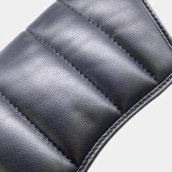 Gucci Black Leather Horsebit Shoulder Bag 