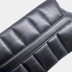 Gucci Black Leather Horsebit Shoulder Bag 