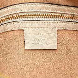Gucci Beige/Brown Small GG Supreme Horsebit 1955 Crossbody