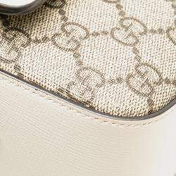 Gucci Beige/Brown Small GG Supreme Horsebit 1955 Crossbody