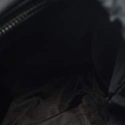 Gucci Black Nylon Web L'Aveugle Par Amour Embroidered Backpack