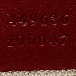 Gucci Red Microguccissima Leather Mini Emily Chain Crossbody Bag