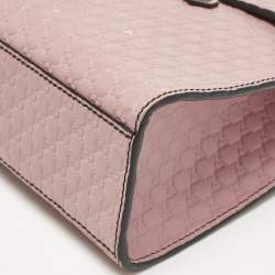 Gucci Pink Microguccissima Leather Medium Emily Chain Shoulder Bag