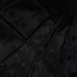 Gucci Silver/black Python Large Hysteria Clutch