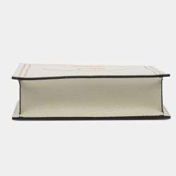 Gucci Beige Garden Calfskin Mushrooms Vertical Shopping Tote