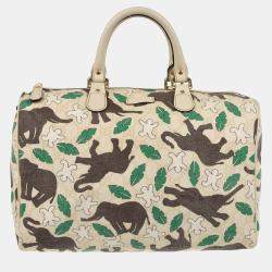Gucci White Unicef Duffle Bag
