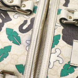 Gucci White Unicef Duffle Bag