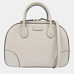 Gucci White Diamante 2way Handbag