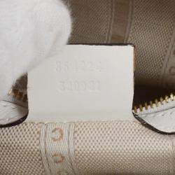 Gucci White Diamante 2way Handbag