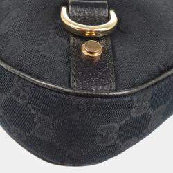 Gucci Black Abbey GG Handbag