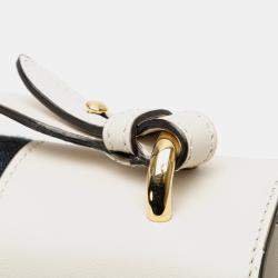 Gucci White Small Floral Embroidered Leather Sylvie Crossbody