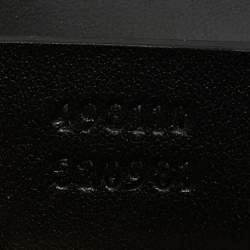 Gucci Black Matelasse Leather Medium GG Marmont Top Handle Bag