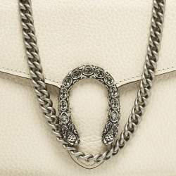 Gucci Off White Leather Dionysus Wallet on Chain