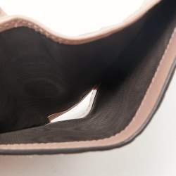 Gucci Blush Pink Microguccissima Leather Bow Card Case