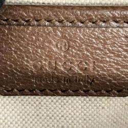 Gucci Multicolor Medium GG Supreme Bamboo 1947 Handbag