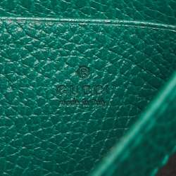 Gucci Green Leather Dionysus Wallet on Chain