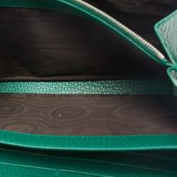 Gucci Green Leather Dionysus Wallet on Chain