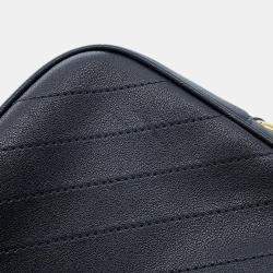 Gucci Black Leather Blondie Shoulder Bag Size Small