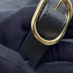 Gucci Black Leather Blondie Shoulder Bag Size Small