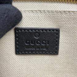 Gucci Black Leather Blondie Shoulder Bag Size Small