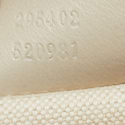 Gucci Off White Guccissima Leather Medium Emily Chain Shoulder Bag