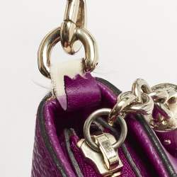 Gucci Fuchsia Pebbled Leather Soho Working Tote