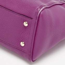 Gucci Fuchsia Pebbled Leather Soho Working Tote
