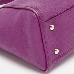 Gucci Fuchsia Pebbled Leather Soho Working Tote