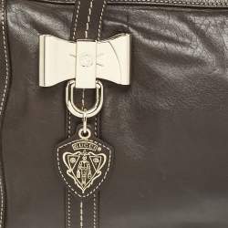 Gucci Choco Brown Leather Duchessa Boston Bag