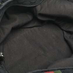 Gucci Black GG Canvas Vertical Tote