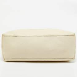 Gucci Cream Leather Medium Soho Chain Tote