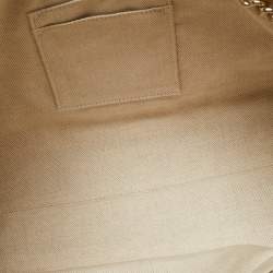 Gucci Cream Leather Medium Soho Chain Tote