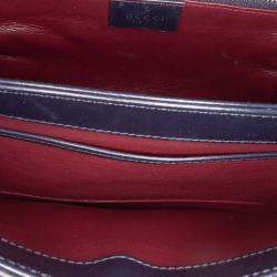 Gucci Brown Small Canvas Horsebit 1955 Shoulder Bag