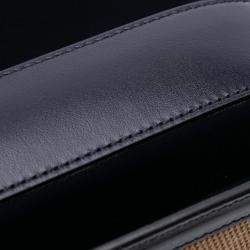Gucci Brown Small Canvas Horsebit 1955 Shoulder Bag